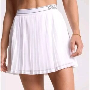CALIA Court Collection Pleated White Skort/Skirt  NWT Sz S